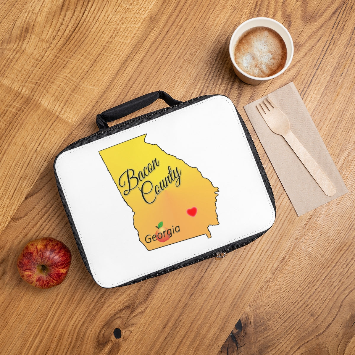 Bacon County Georgia Lunch Bag