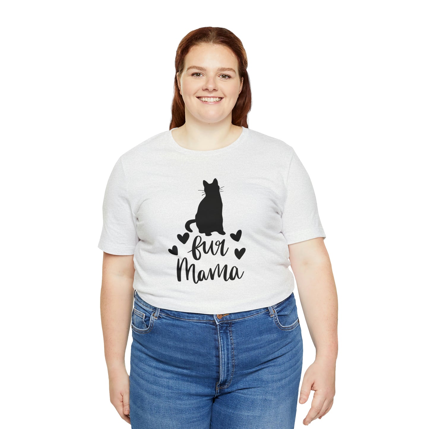 Fur Mama Cat Short Sleeve T-shirt