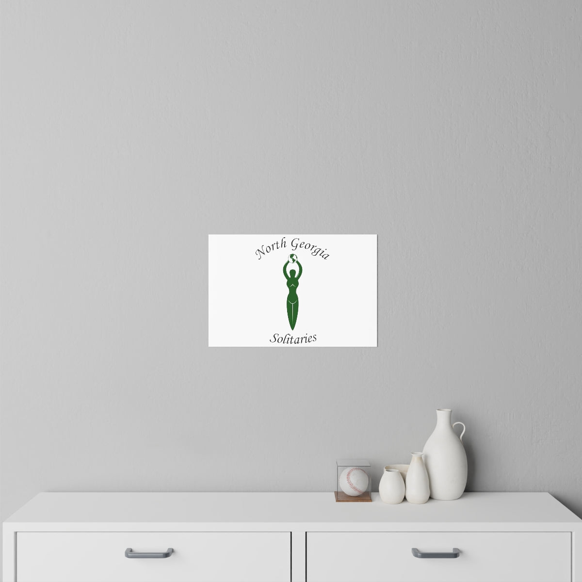 North Georgia Solitaries Wall Decal