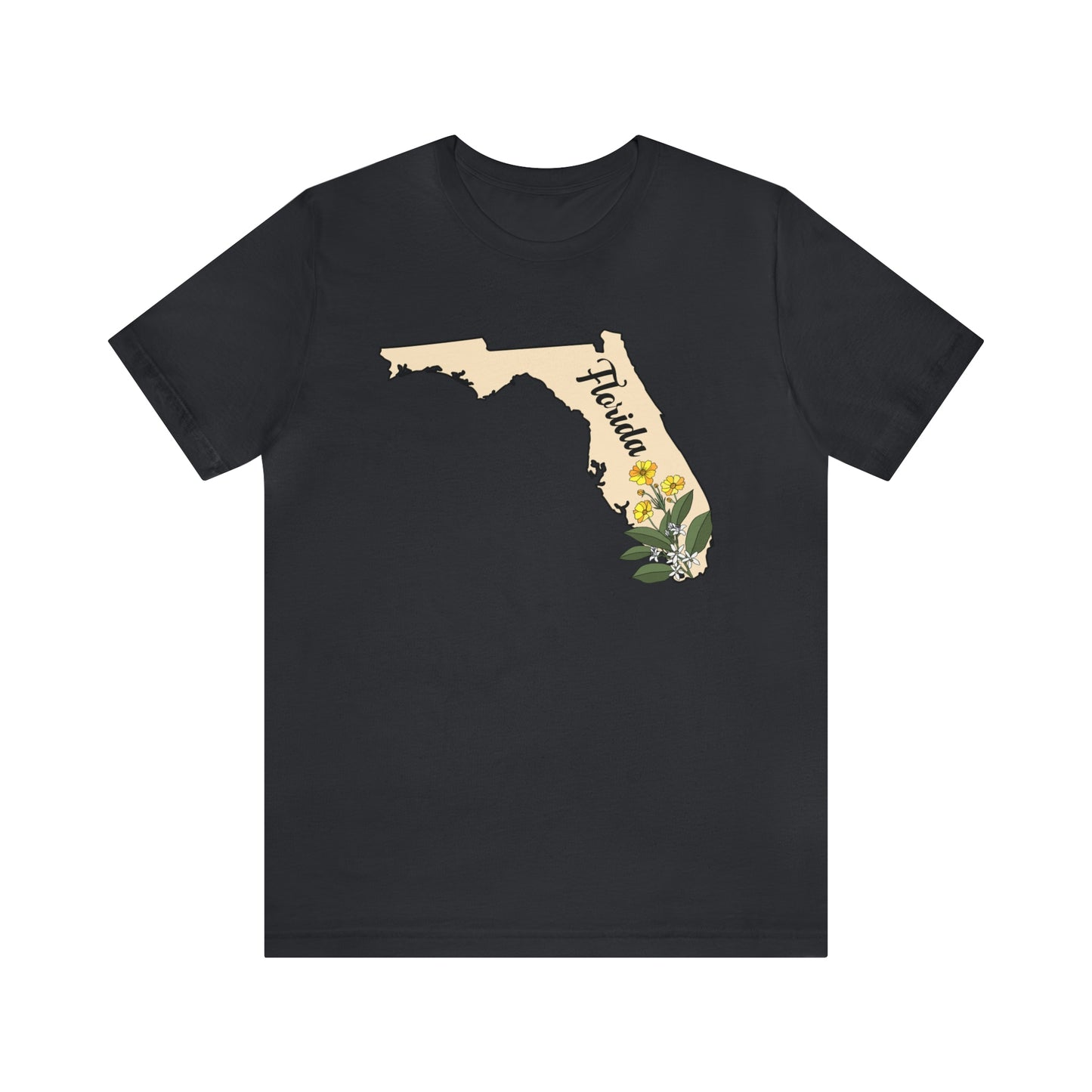 Florida State Flower Short Sleeve T-shirt