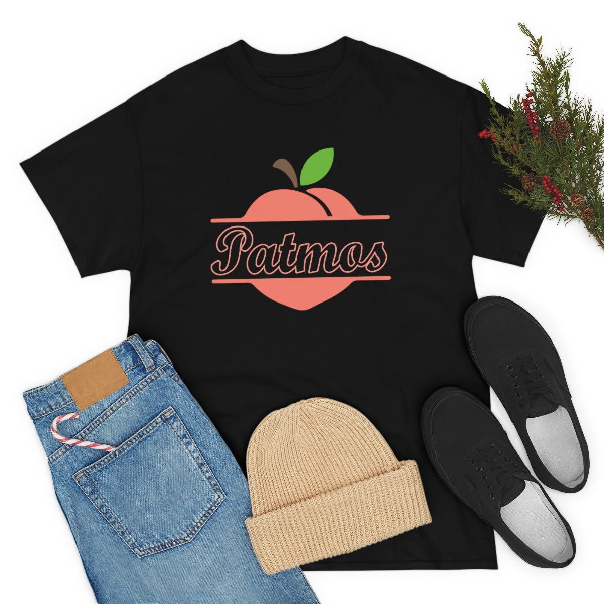 Patmos Georgia Unisex Heavy Cotton Tee