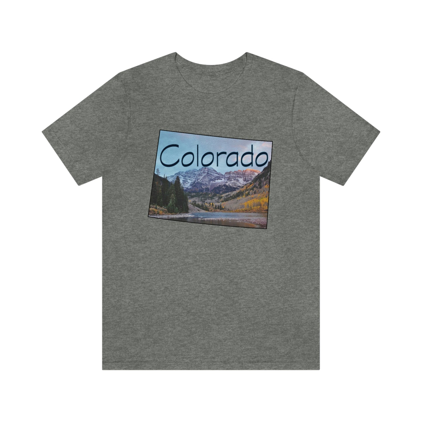 Colorado Mountains Unisex Jersey Short Sleeve Tee Tshirt T-shirt