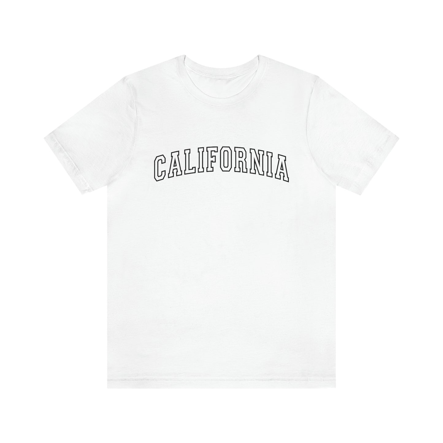 California Arch Varsity Letters Unisex Jersey Short Sleeve Tee Tshirt T-shirt