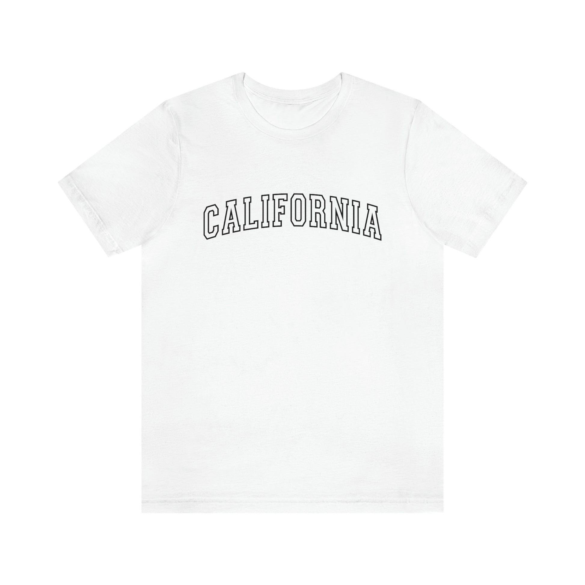 California Arch Varsity Letters Unisex Jersey Short Sleeve Tee Tshirt T-shirt