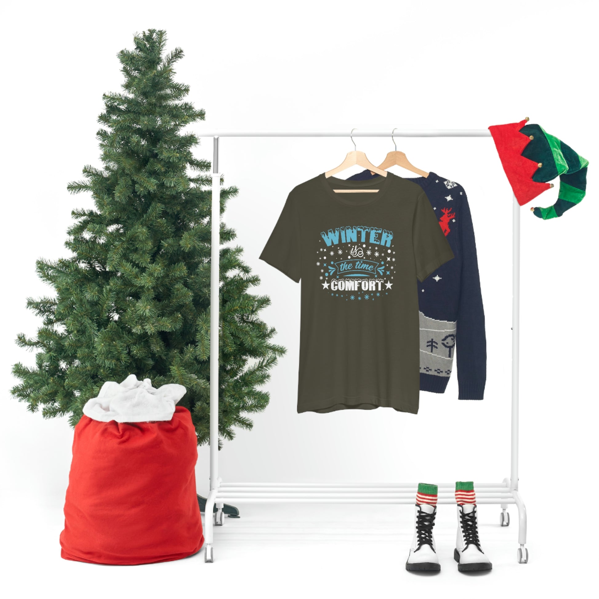 Winter is the Time Comfort Print Unisex Jersey Short Sleeve Tee