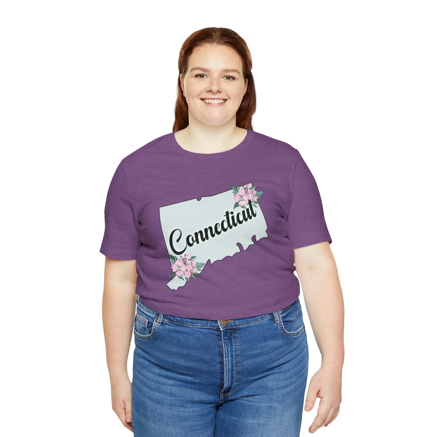 Connecticut State Flower Short Sleeve T-shirt