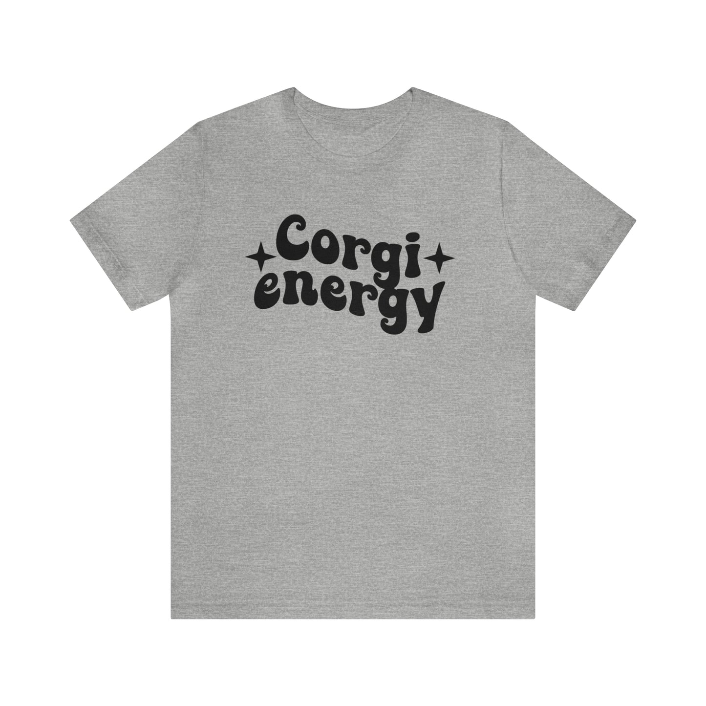 Corgi Energy Dog Short Sleeve T-shirt