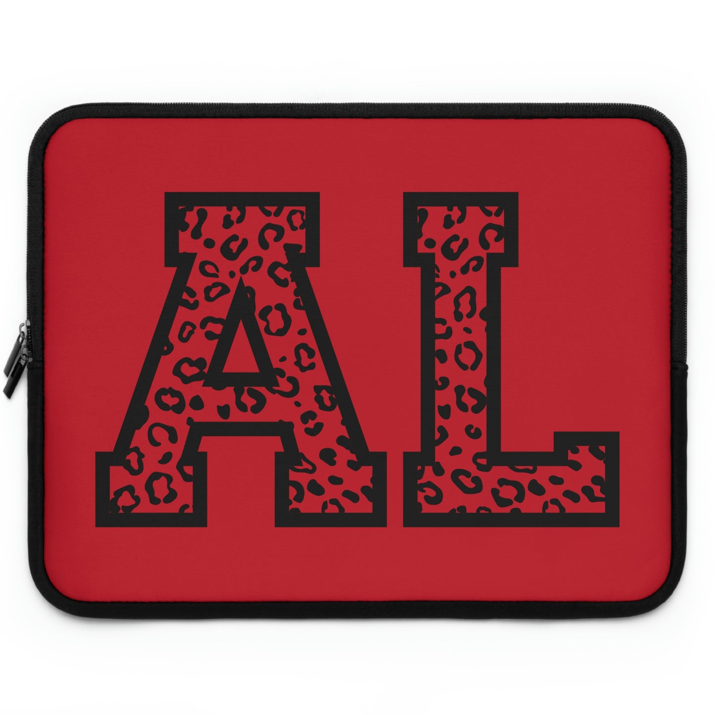 Alabama Leopard Print AL Laptop Sleeve