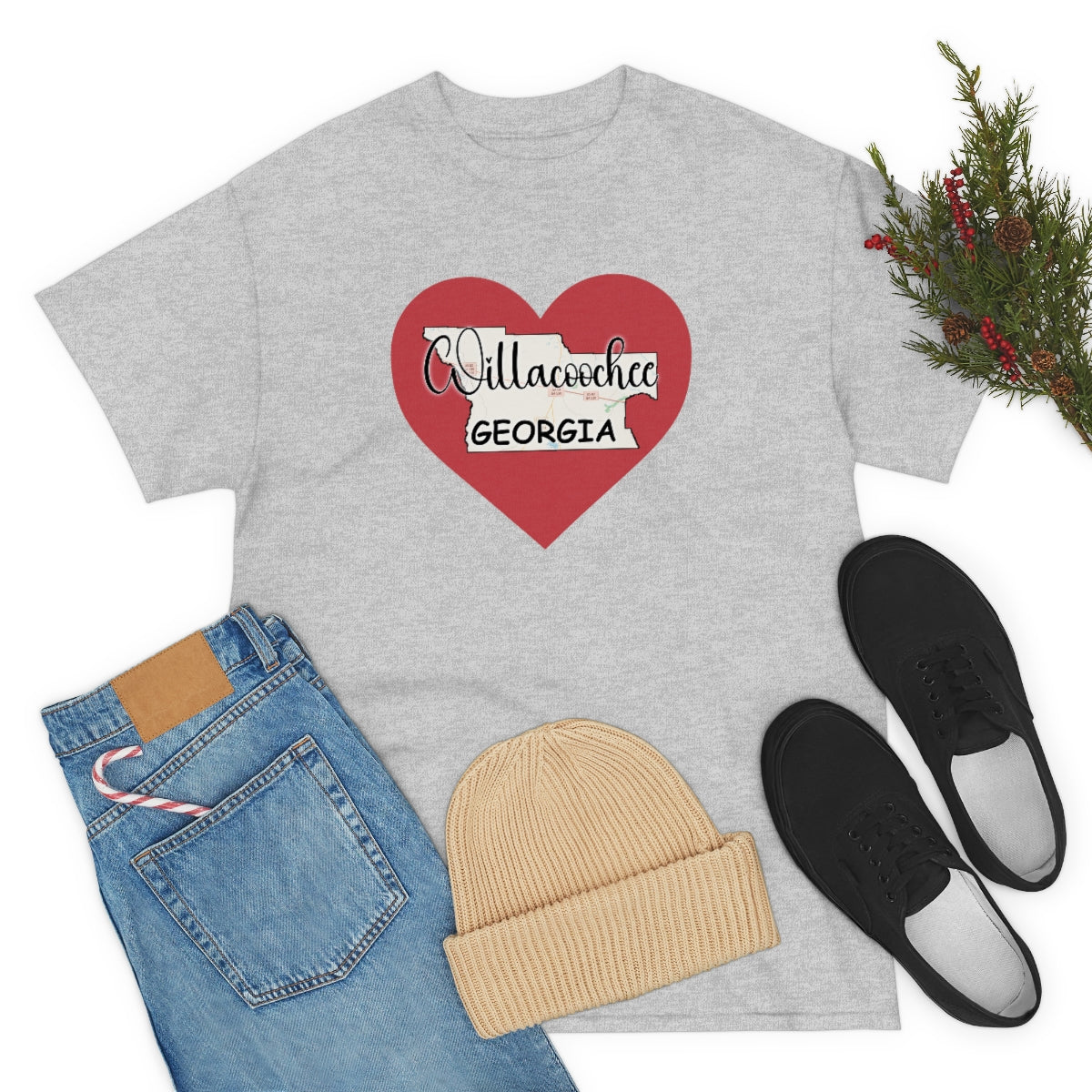 Willacoochee Georgia Unisex Heavy Cotton Tee