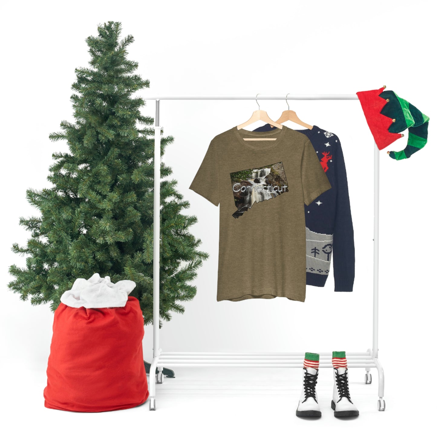 Connecticut Waterfall Unisex Jersey Short Sleeve T-shirt