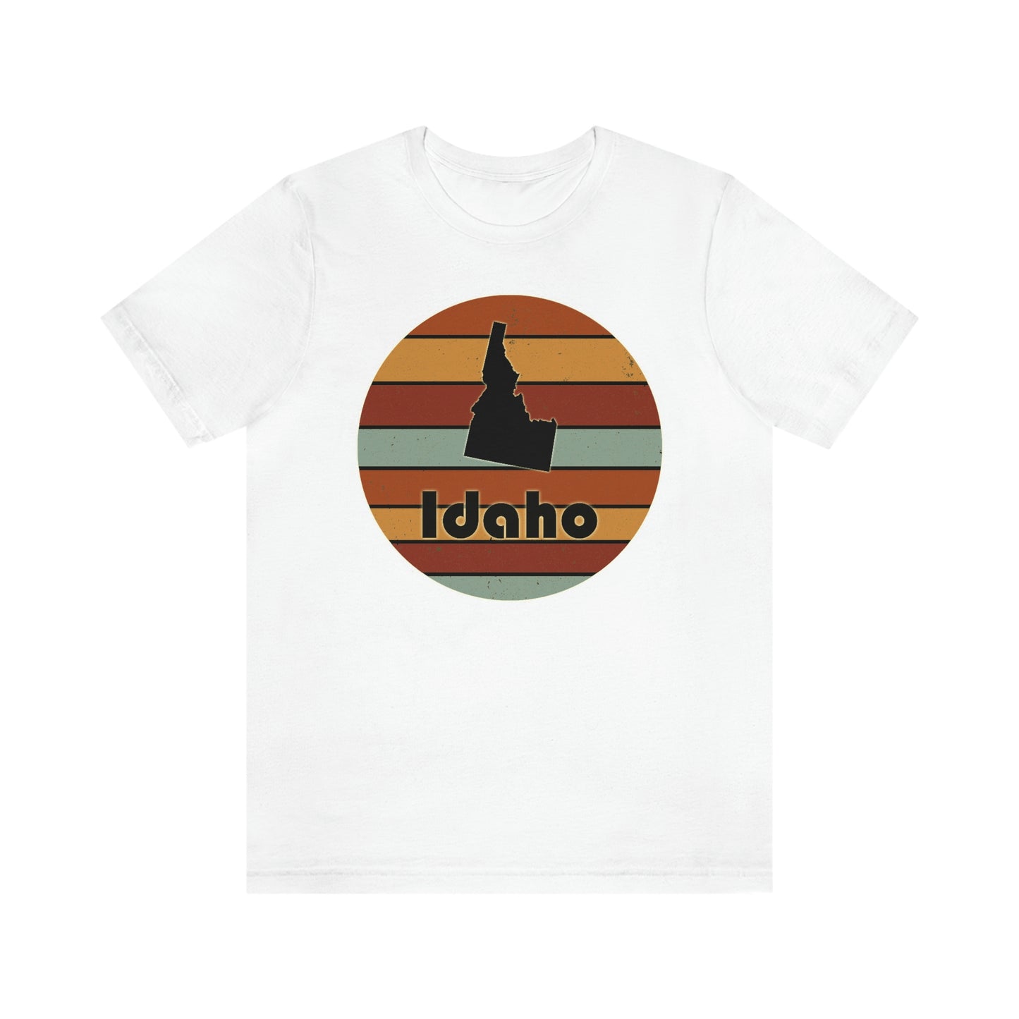 Idaho Retro Sunset Short Sleeve T-shirt