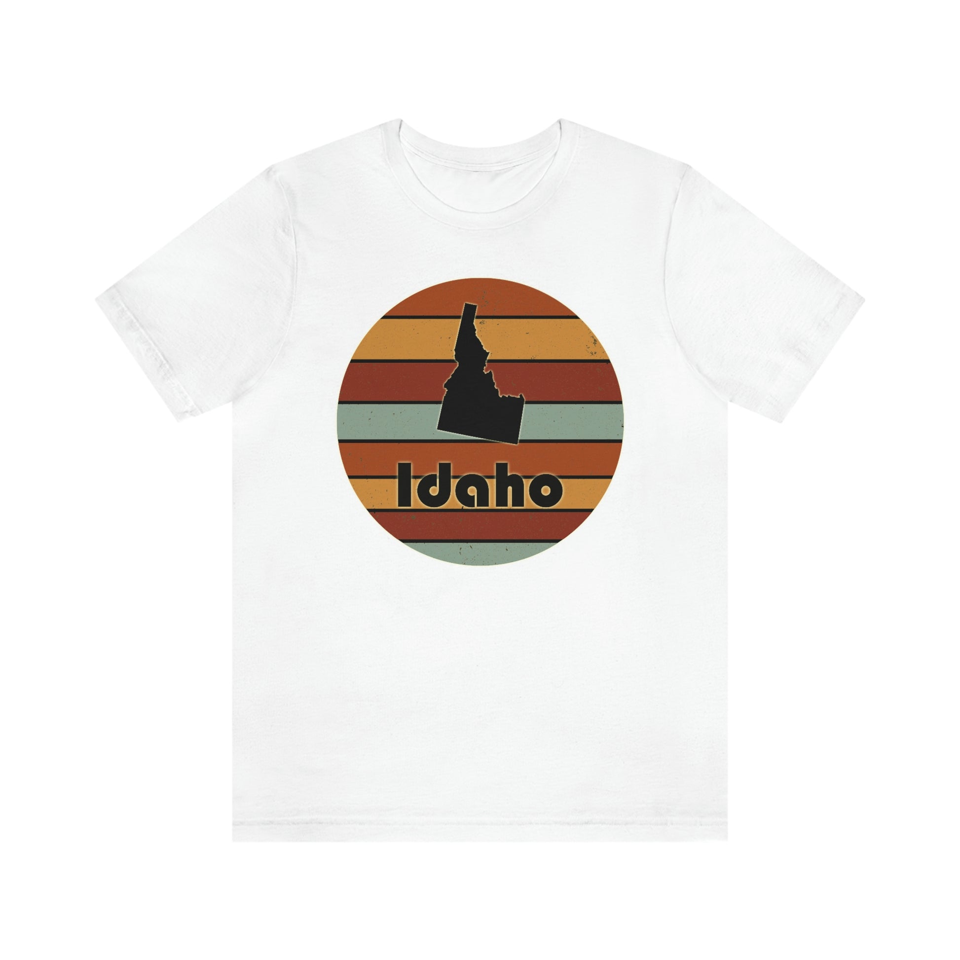 Idaho Retro Sunset Short Sleeve T-shirt