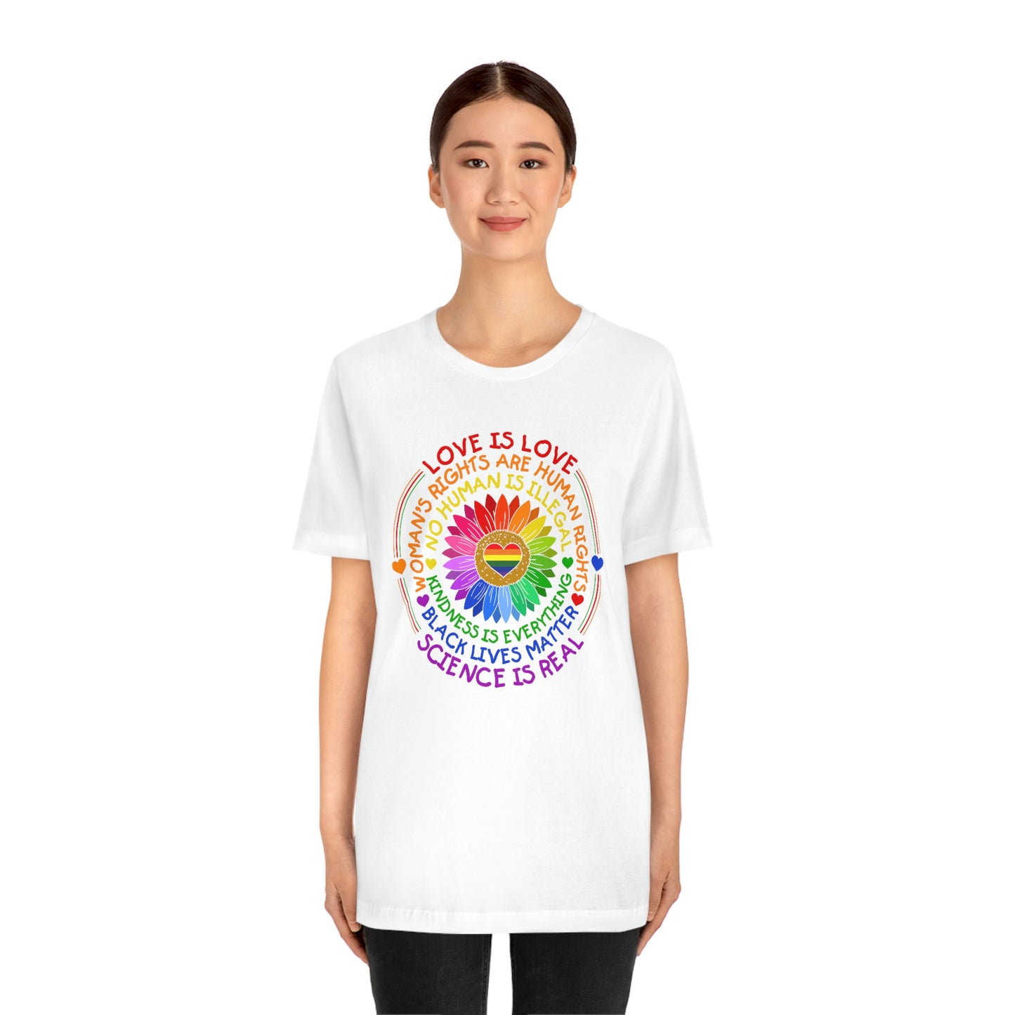 Awareness Print Unisex Jersey Short Sleeve Tee