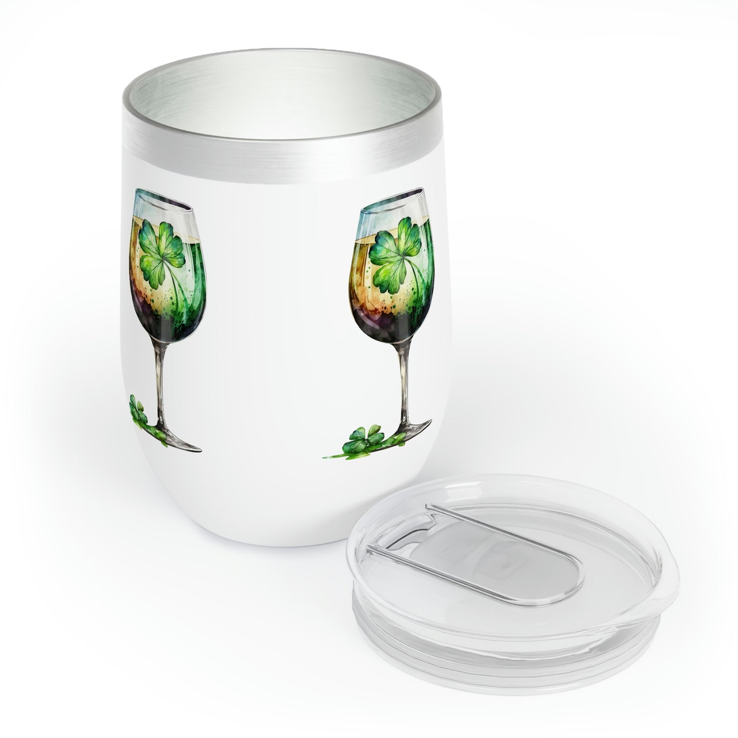 St. Patrick's Day Chill Wine Tumbler