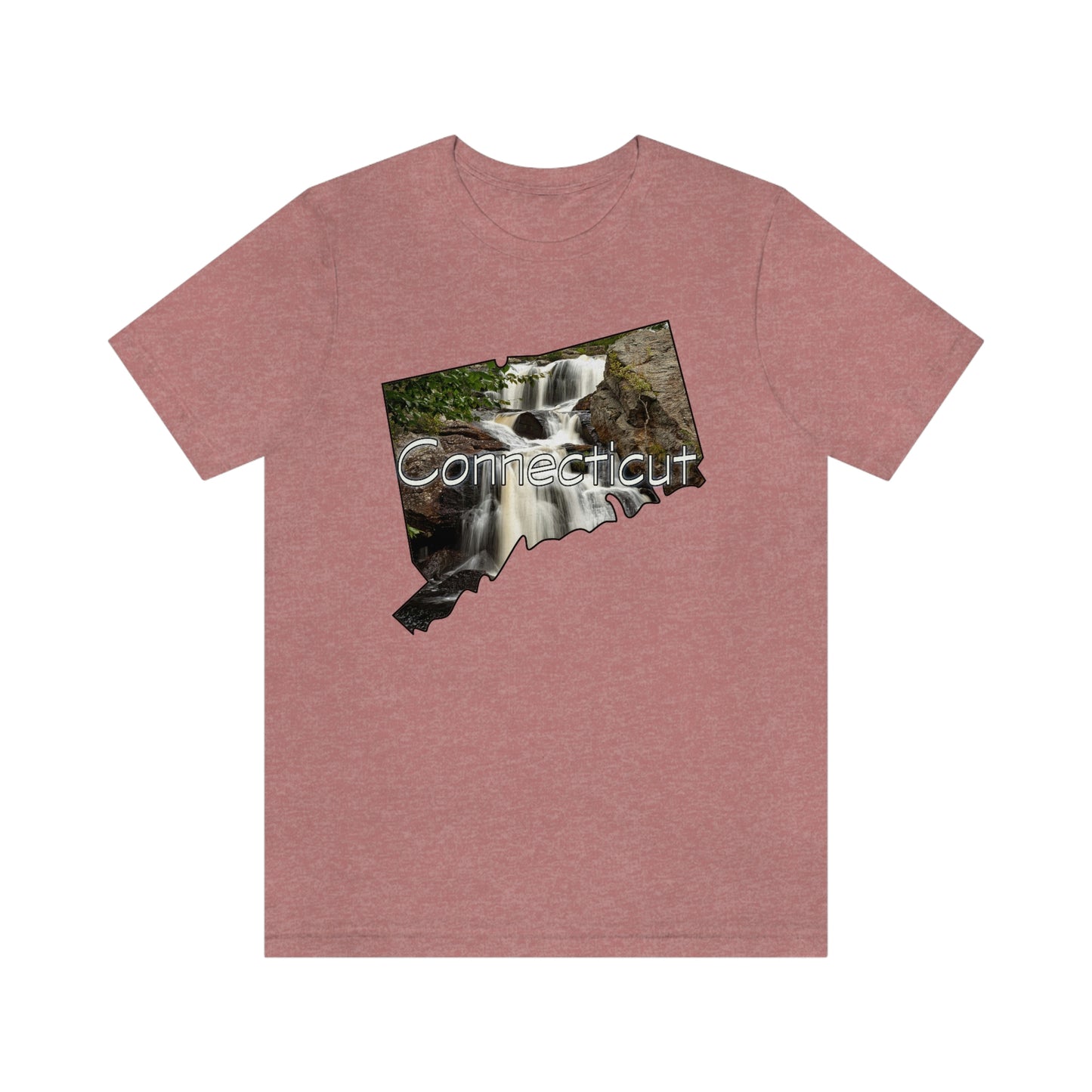Connecticut Waterfall Unisex Jersey Short Sleeve T-shirt