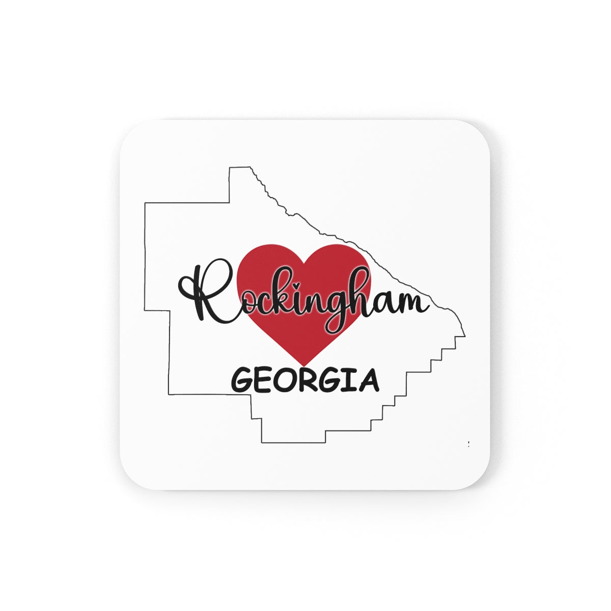 Rockingham Georgia Corkwood Coaster Set