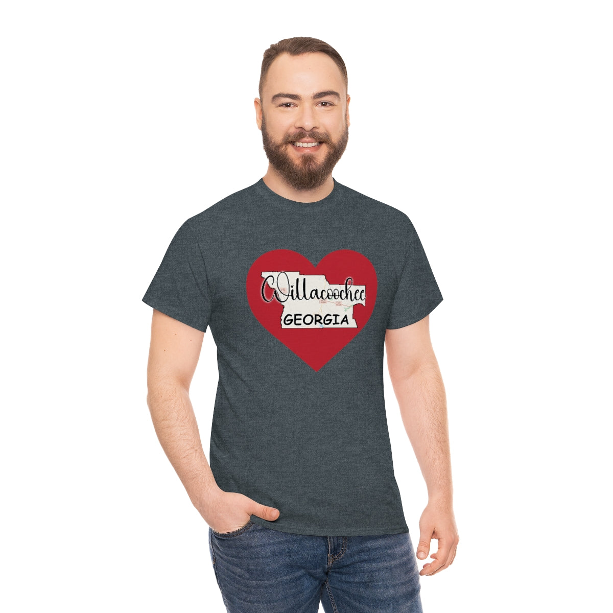Willacoochee Georgia Unisex Heavy Cotton Tee