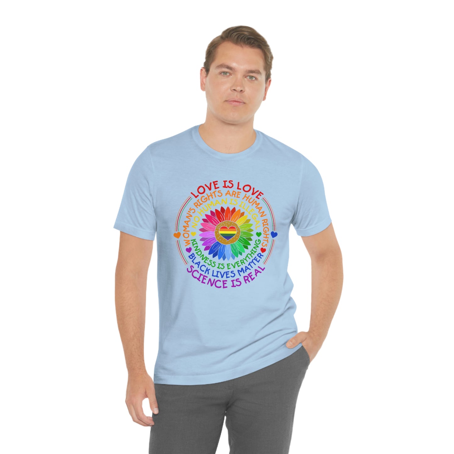 Awareness Print Unisex Jersey Short Sleeve Tee
