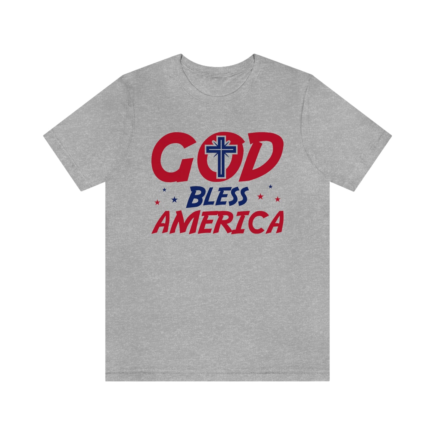 God Bless America Unisex Jersey Short Sleeve Tee