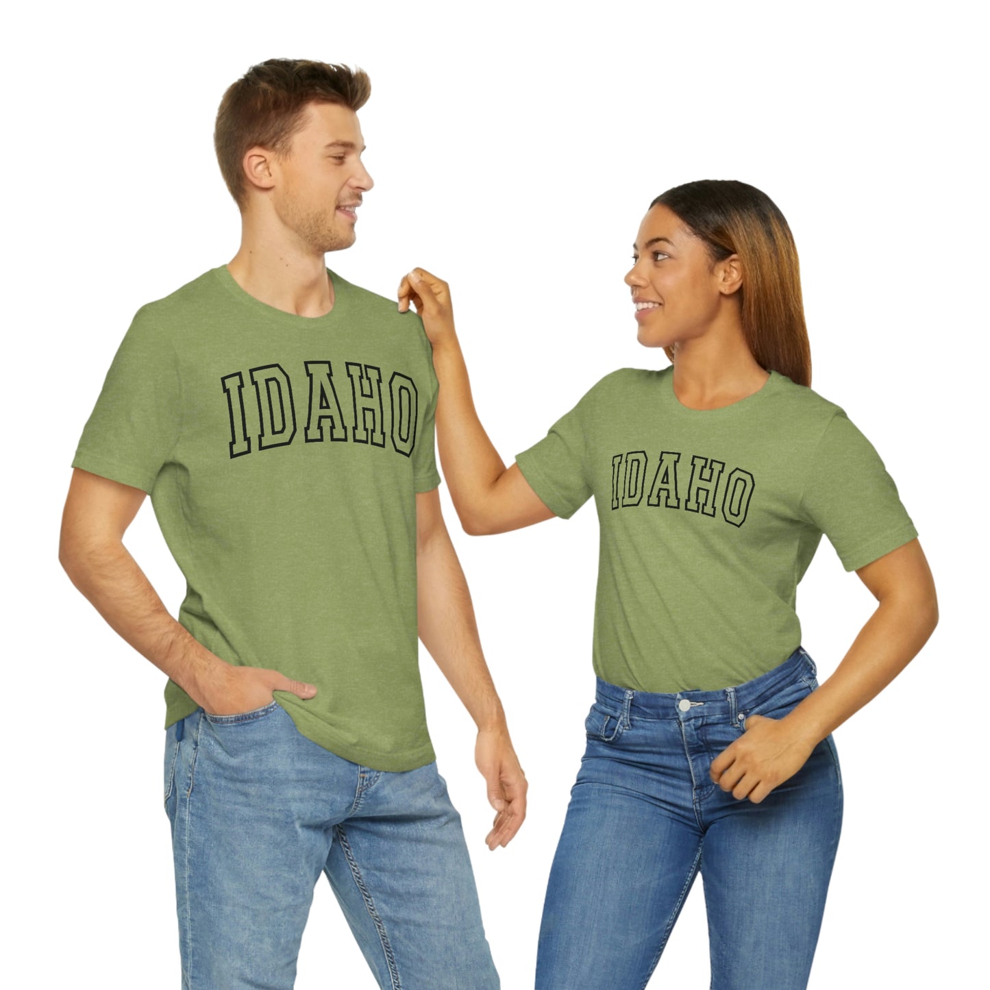 Idaho Varsity Letters Arch Short Sleeve T-shirt
