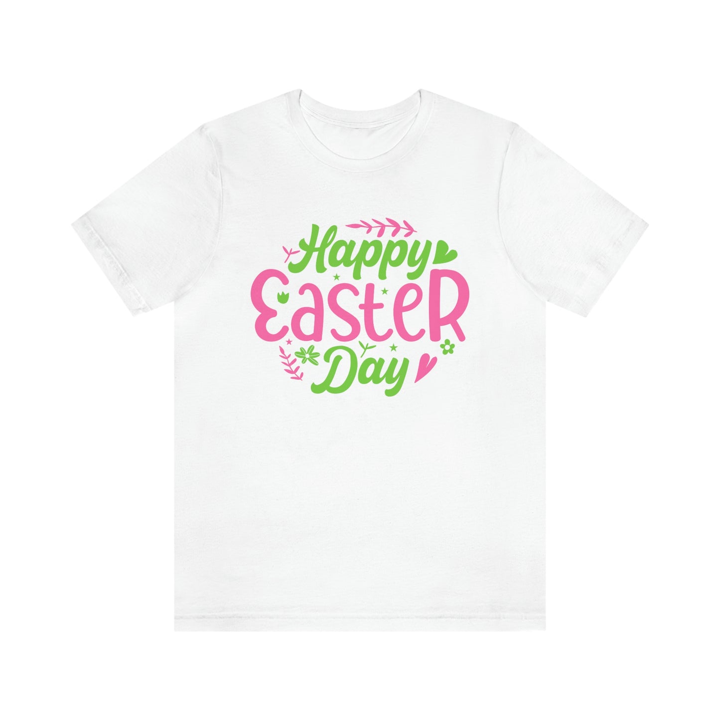 Happy Easter Day Unisex Jersey Short Sleeve Tee