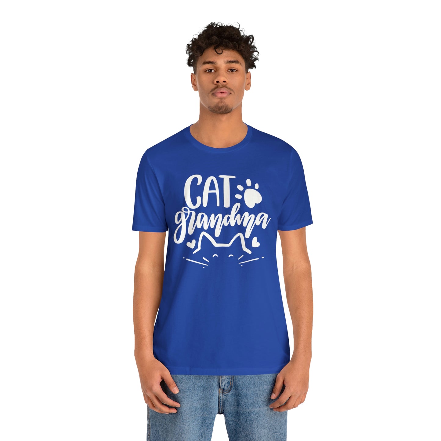 Cat Grandma Short Sleeve T-shirt