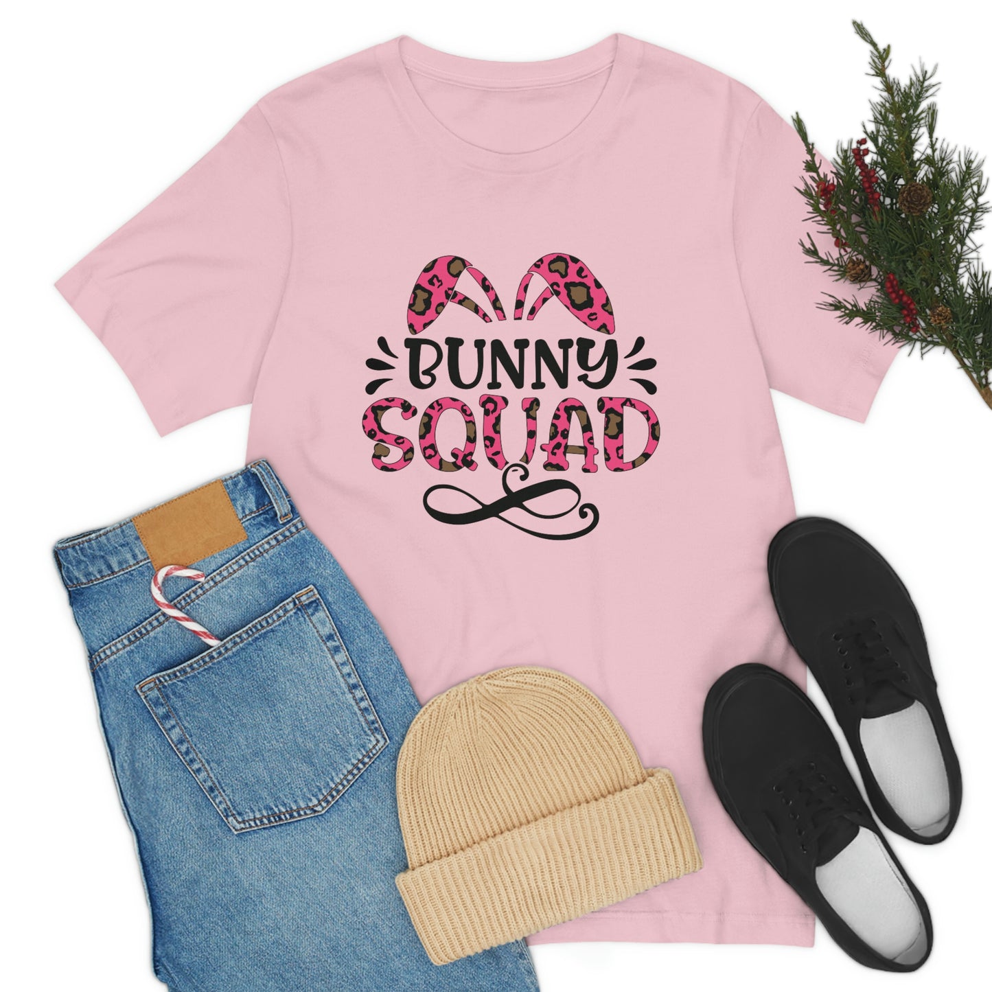 Bunny Squad Spring Easter Unisex Jersey Short Sleeve Tee