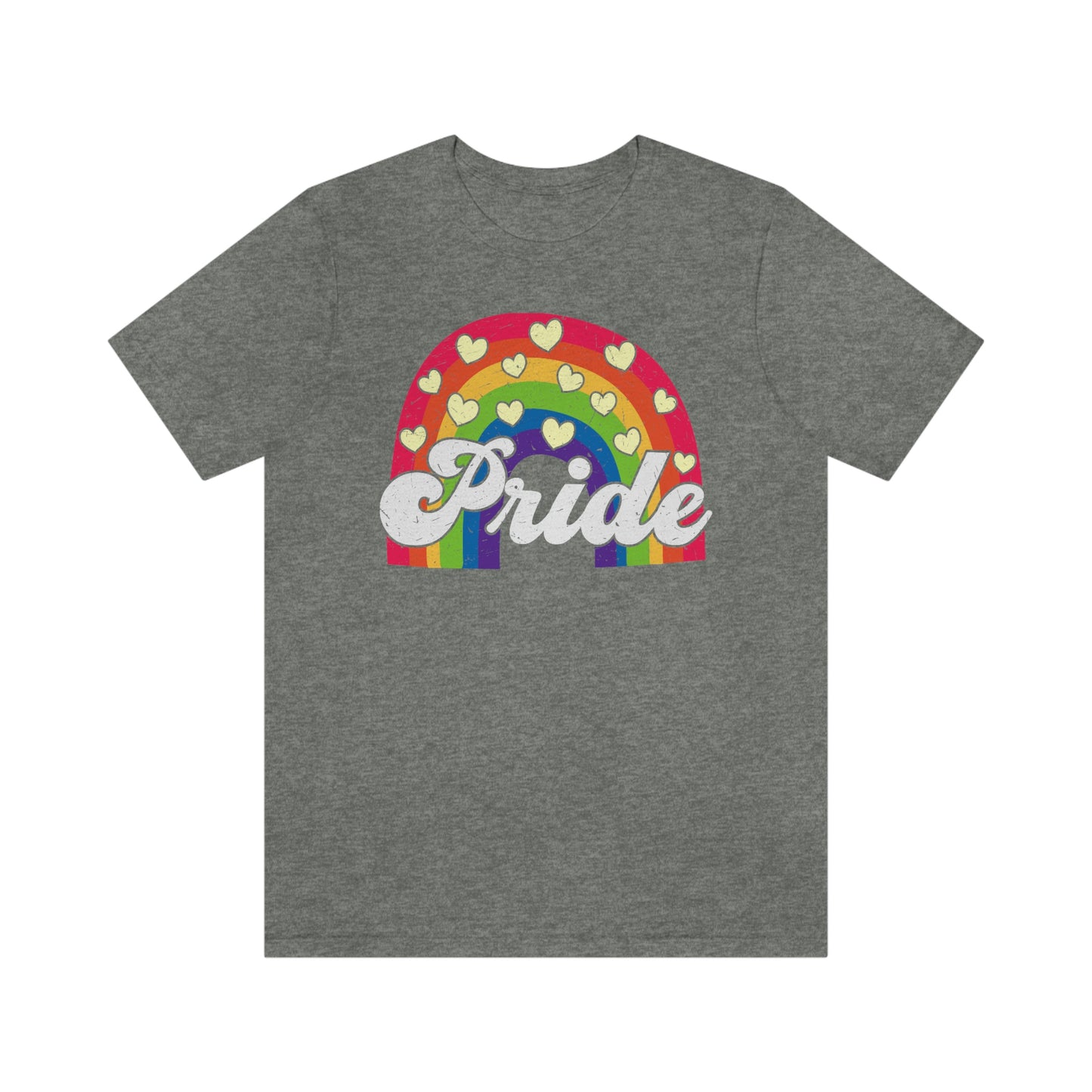 Pride Rainbow LGBTQIA Unisex Jersey Short Sleeve Tee