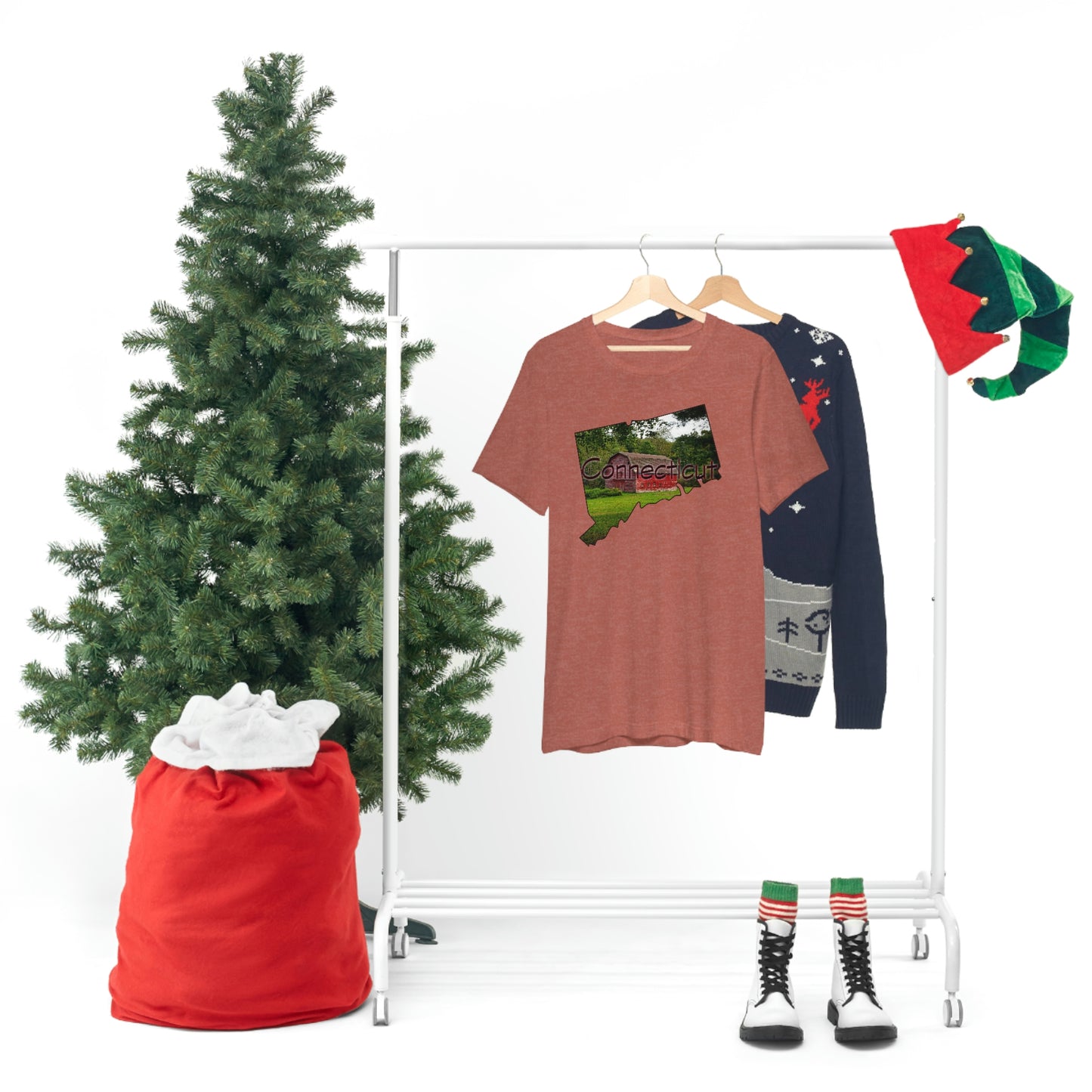 Connecticut Red Barn Short Sleeve T-shirt