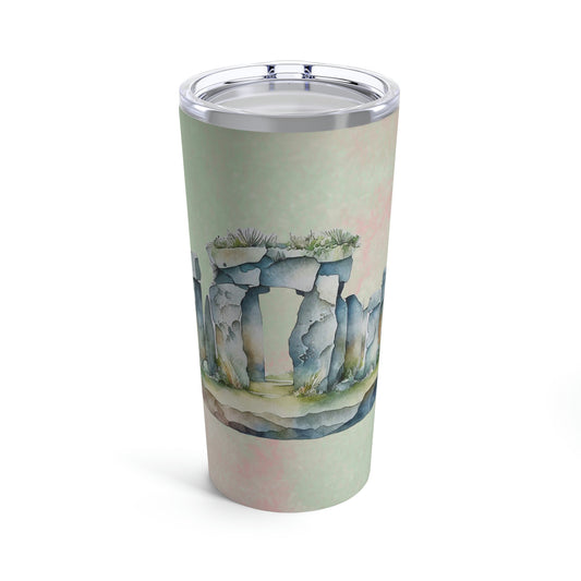 Standing Stones Watercolor Tumbler 20oz