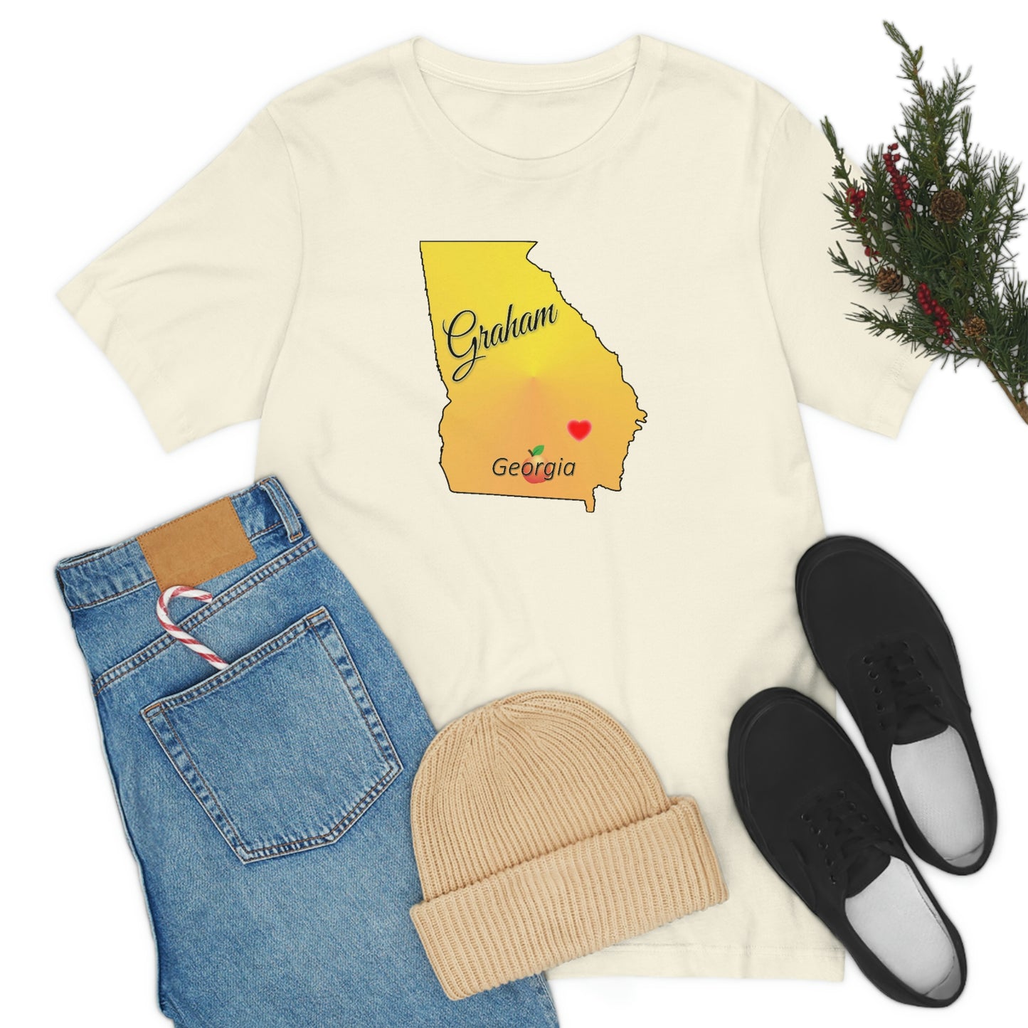 Graham Georgia Unisex Jersey Short Sleeve Tee