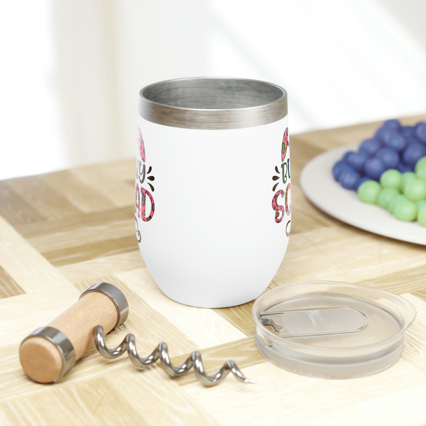 Bunny Squad Easter Chill Wine Tumbler