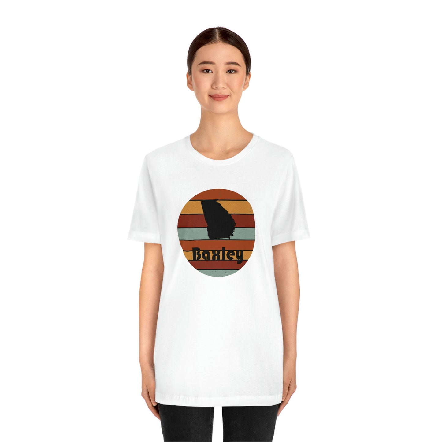 Baxley Georgia Retro Sunset Unisex Jersey Short Sleeve Tee Tshirt T-shirt
