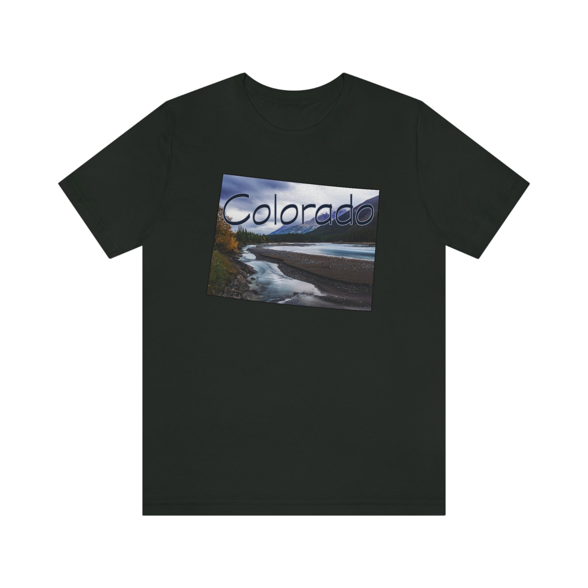 Colorado Water Unisex Jersey Short Sleeve Tee Tshirt T-shirt