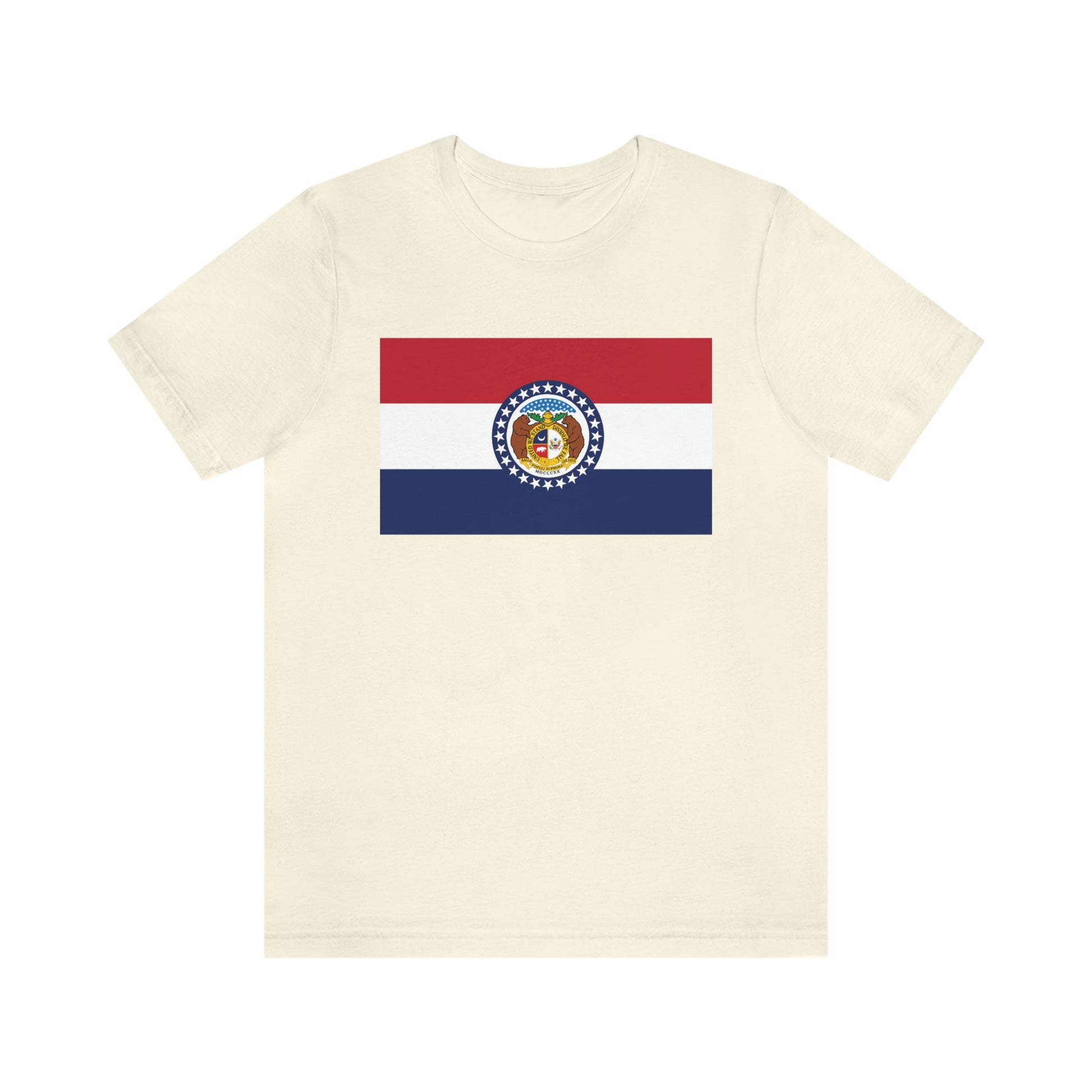Missouri Flag Unisex Jersey Short Sleeve Tee Tshirt T-shirt