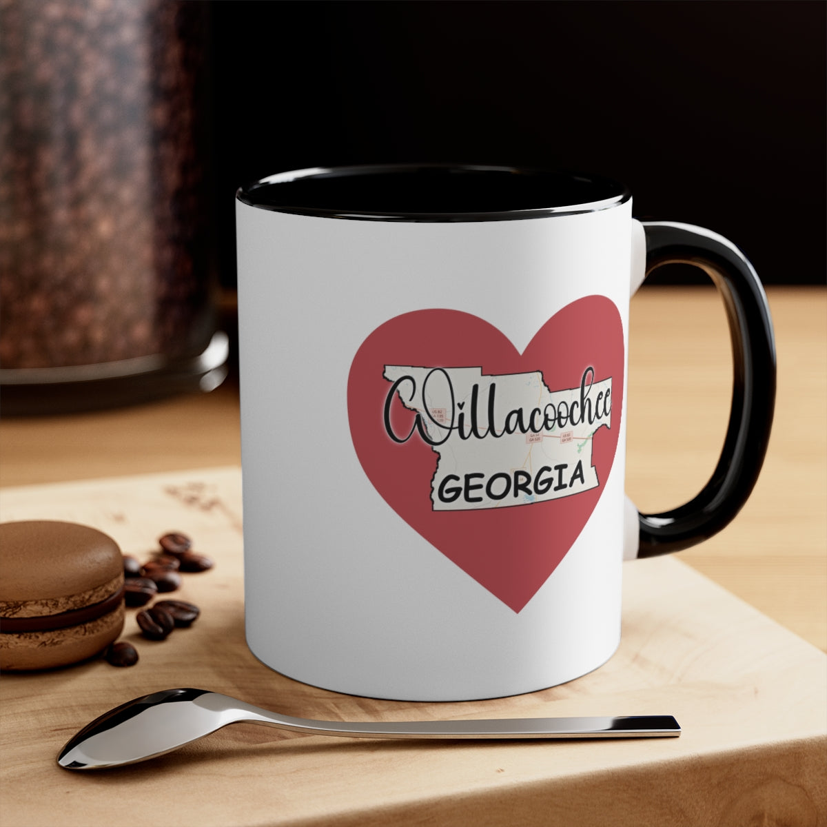 Willacoochee Georgia Accent Coffee Mug, 11oz