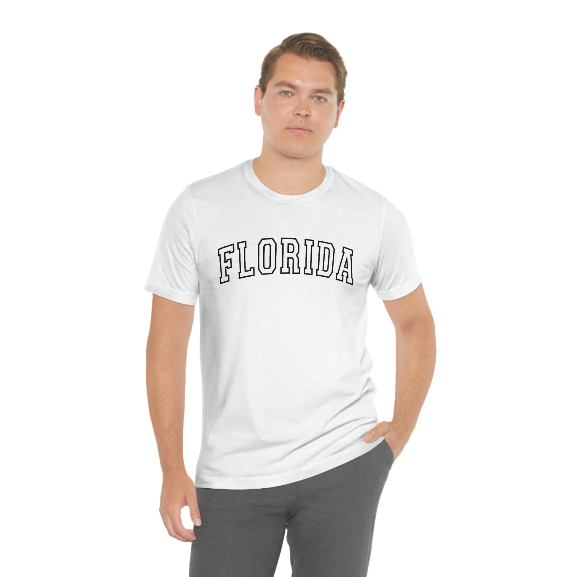 Florida Varsity Letters Arch Short Sleeve T-shirt