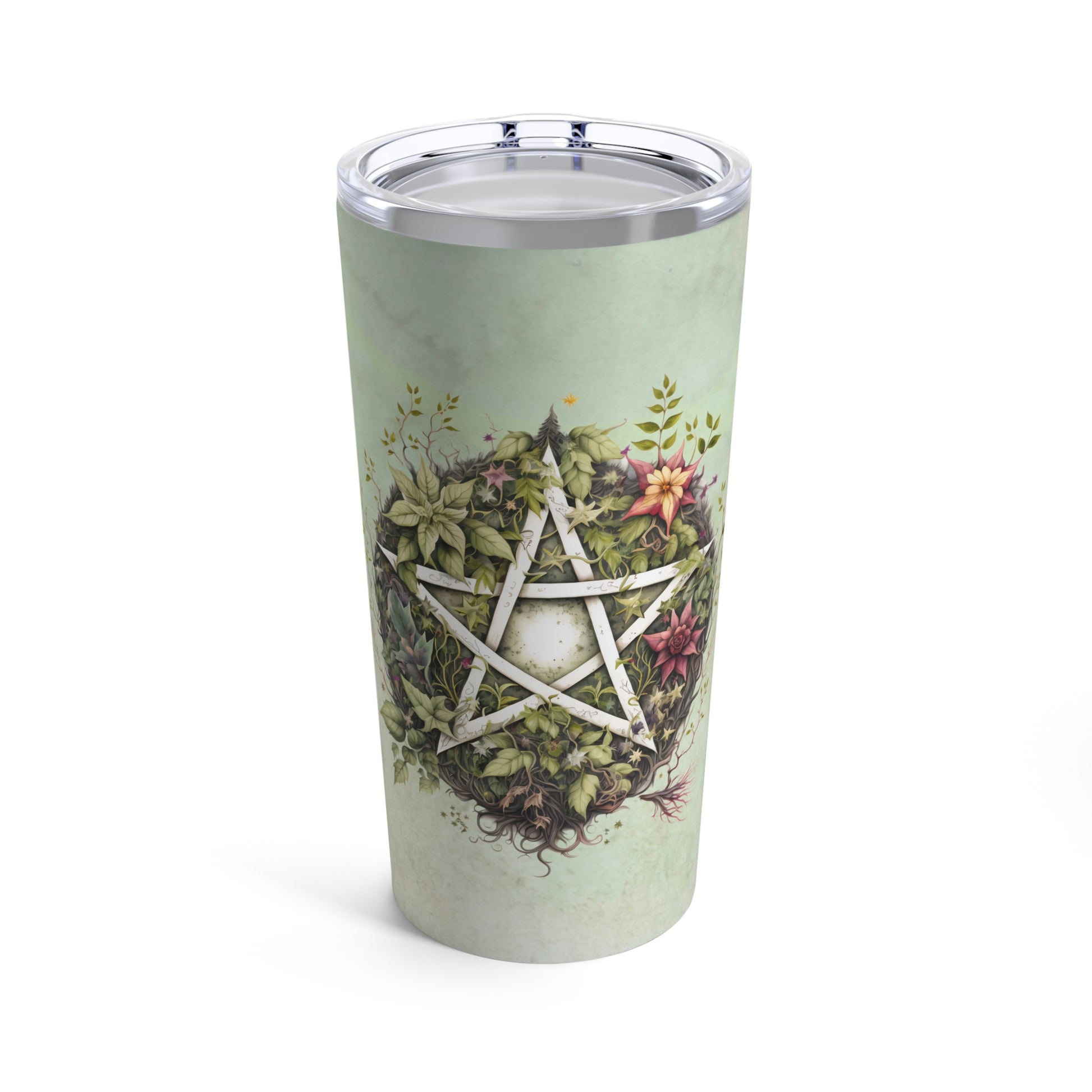 Flower Pentagram Tumbler 20oz