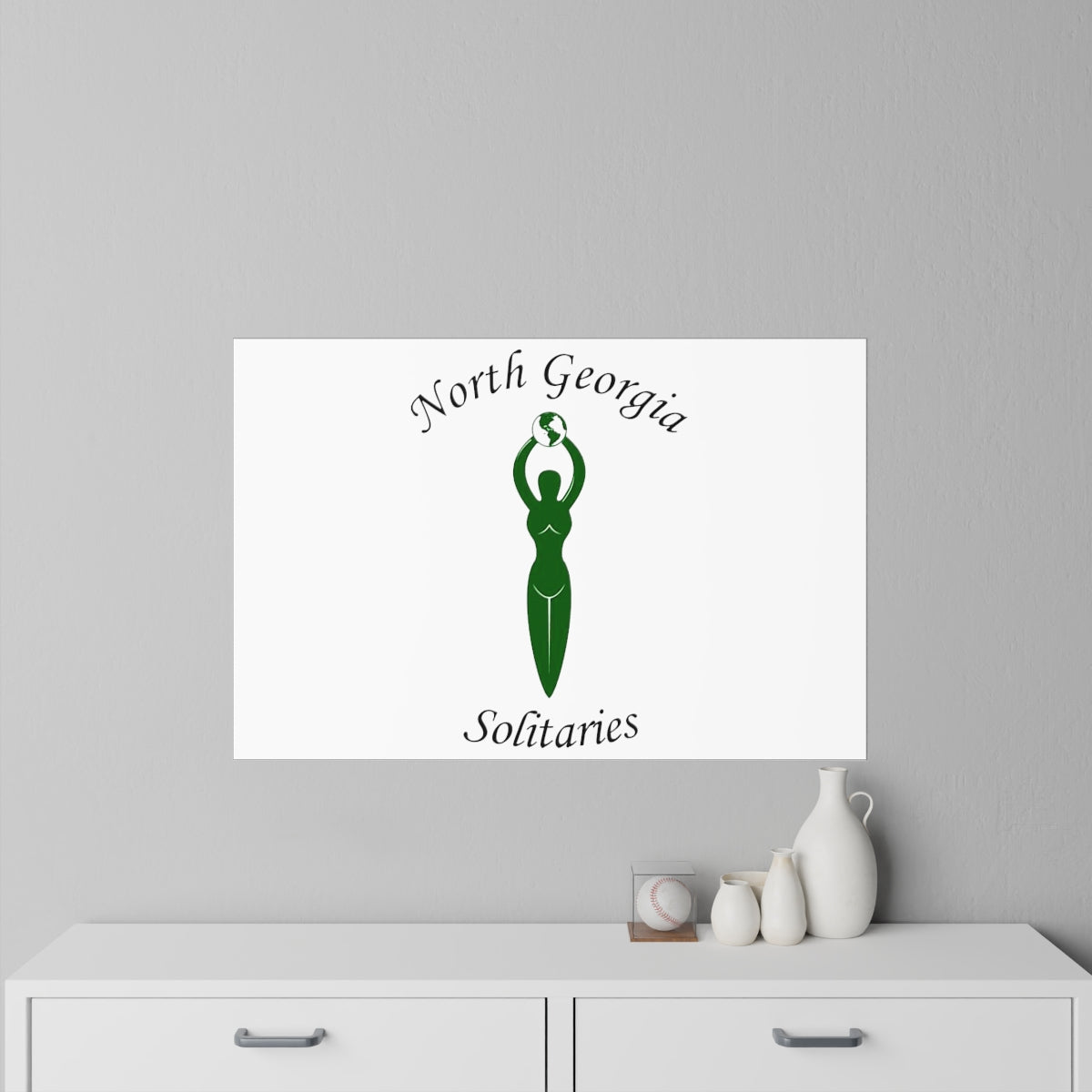 North Georgia Solitaries Wall Decal