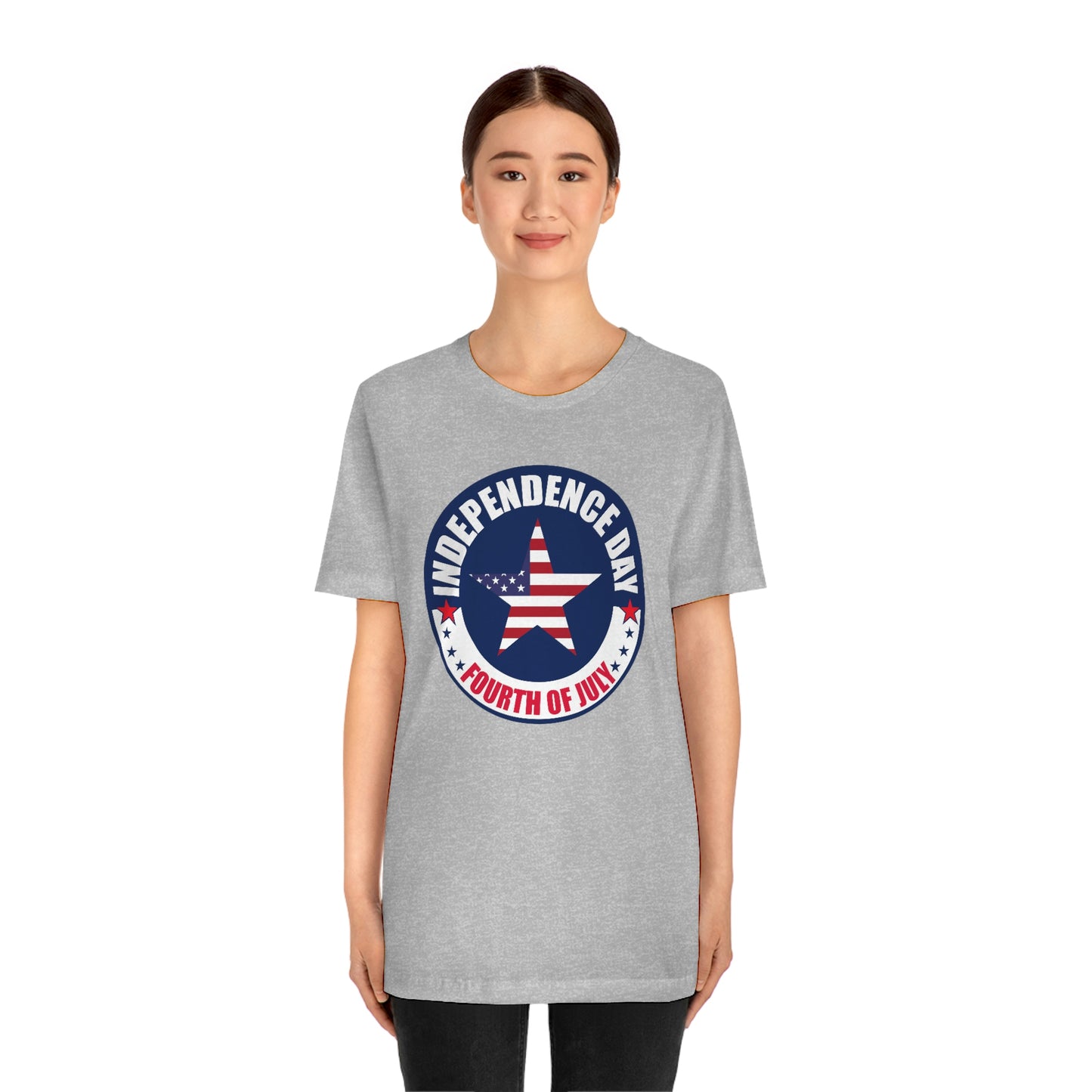 Independence Day Happy 4th of July Unisex Jersey Short Sleeve Tee