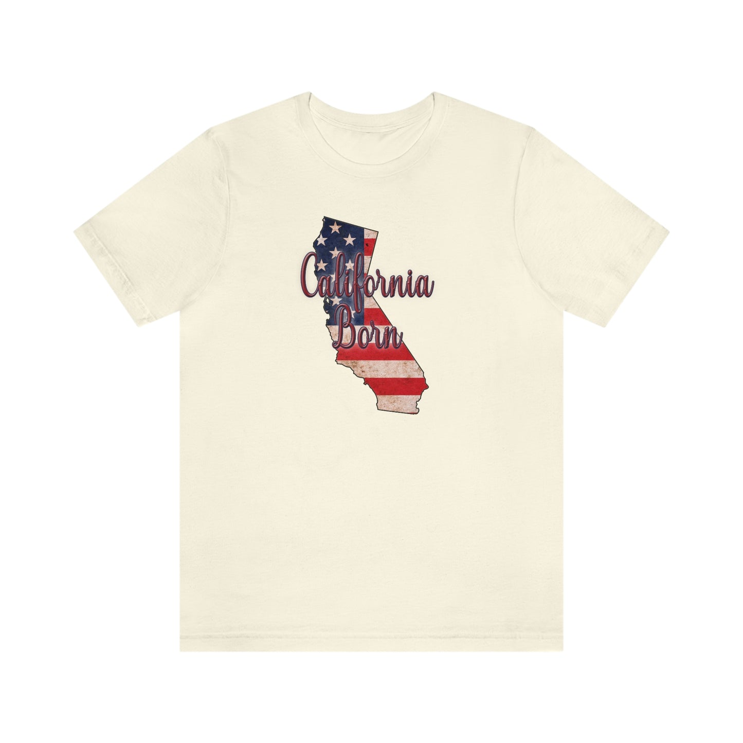 California US Flag Unisex Jersey Short Sleeve Tee Tshirt T-shirt