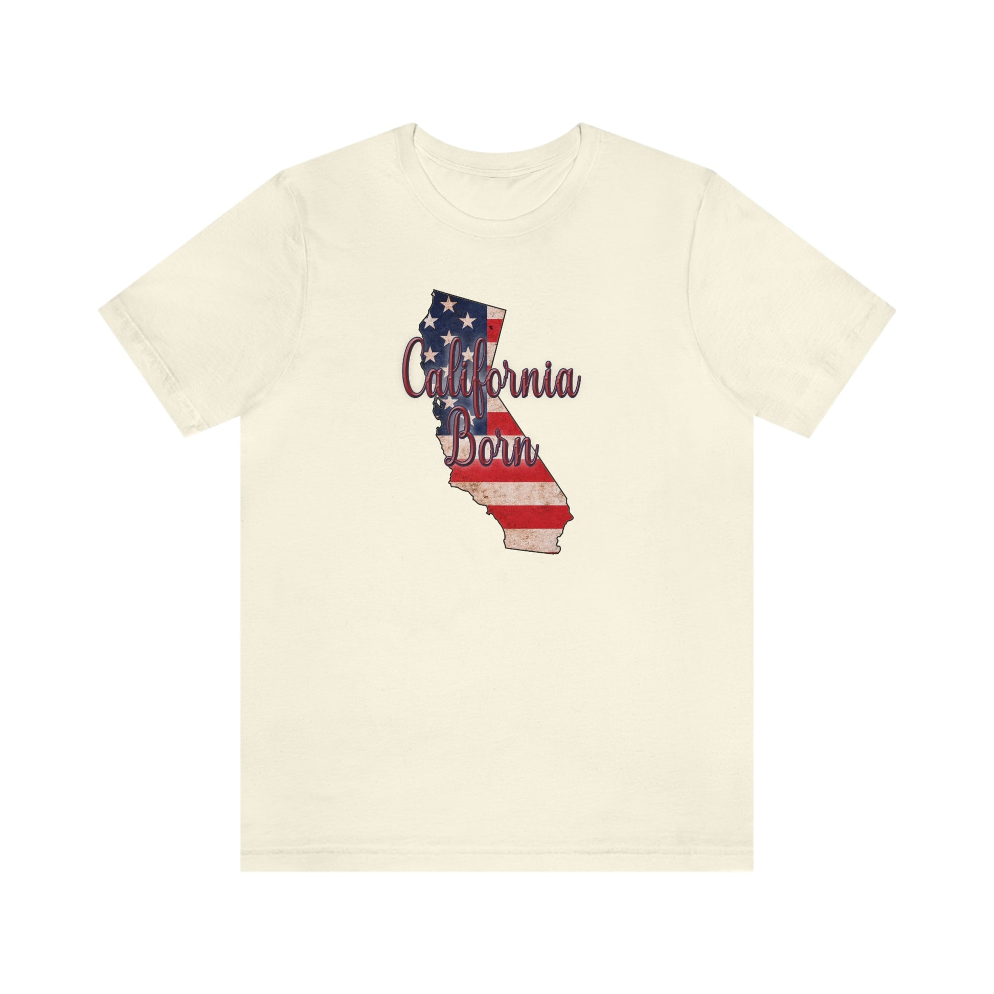 California US Flag Unisex Jersey Short Sleeve Tee Tshirt T-shirt