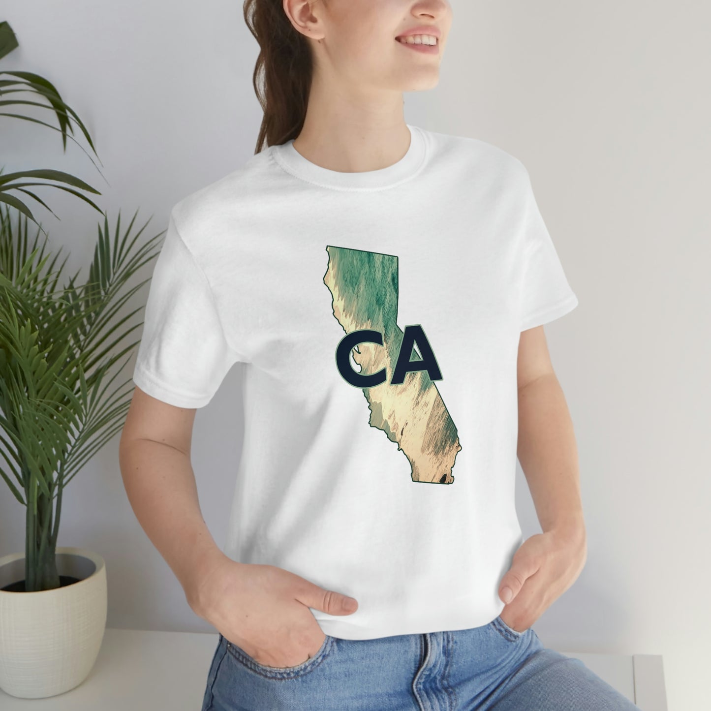 California Beach Unisex Jersey Short Sleeve Tee Tshirt T-shirt