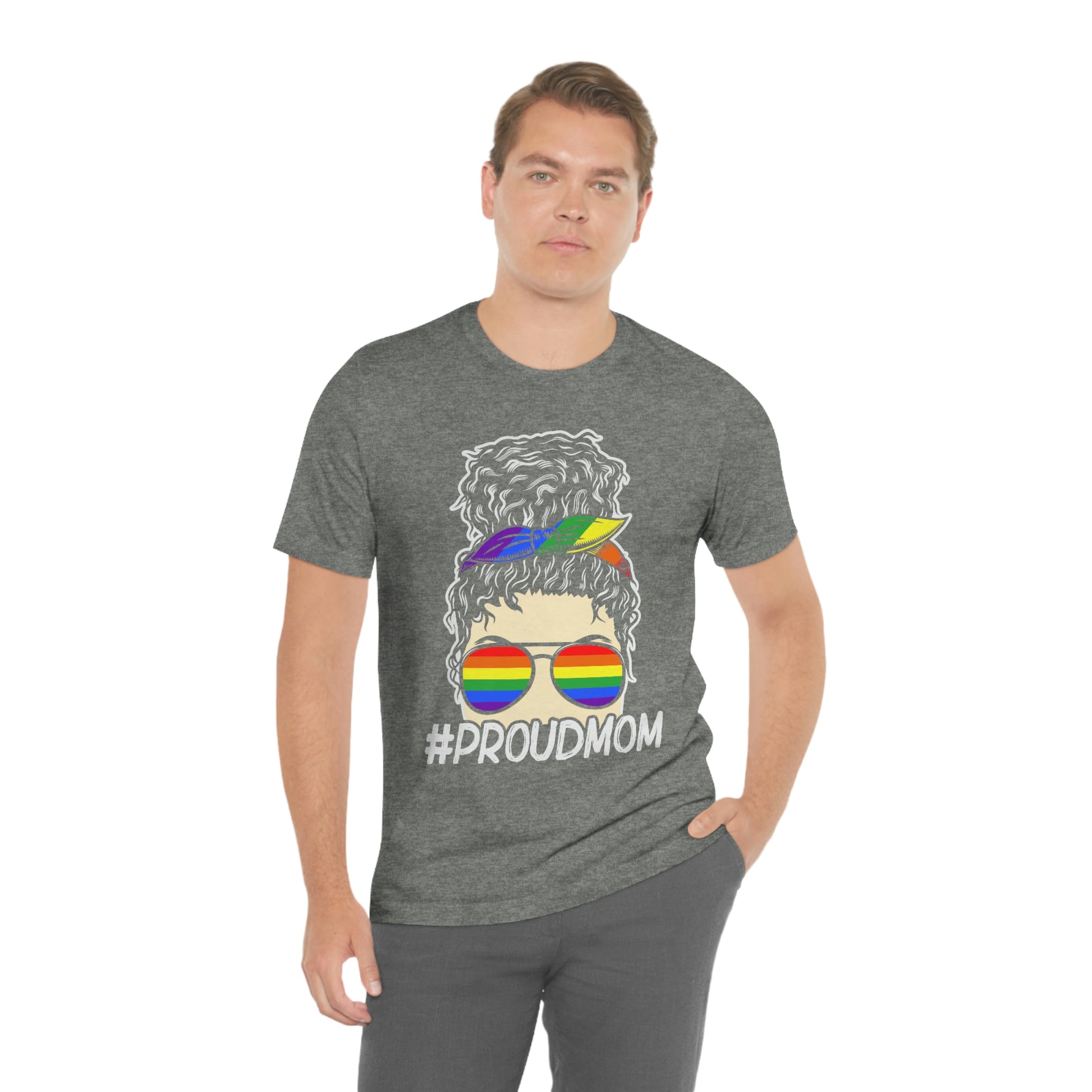 LGBTQIA Proud Mom tshirt tee t-shirt