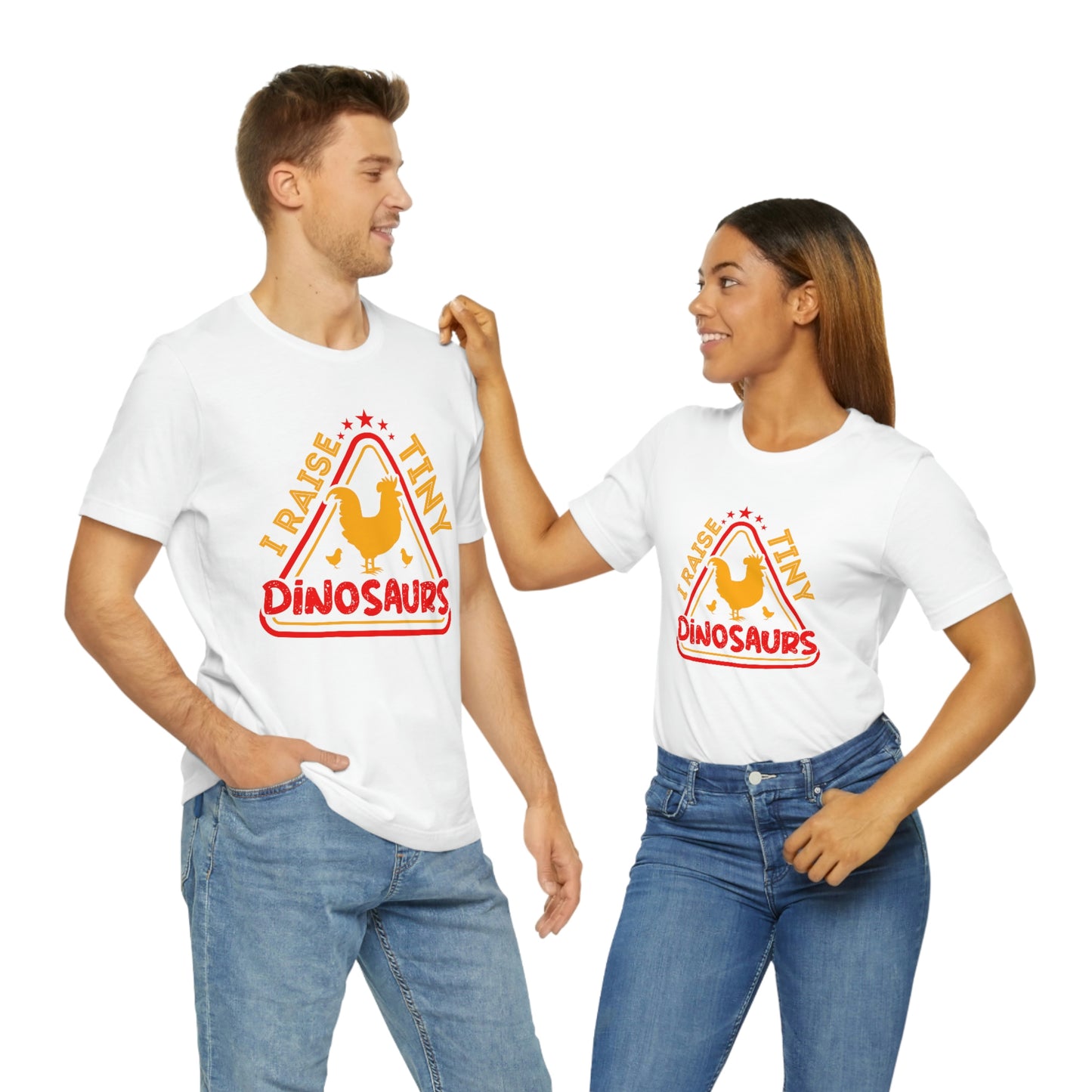 I Raise Tiny Dinosaurs Unisex Jersey Short Sleeve Tee