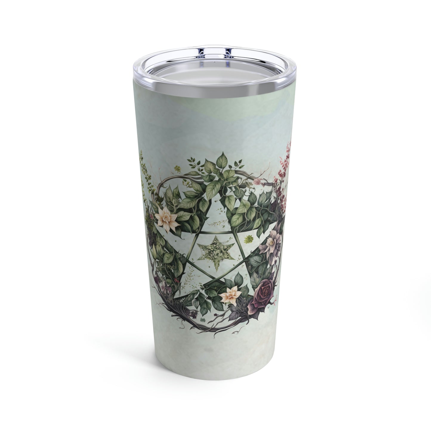 Flower Pentagram Tumbler 20oz