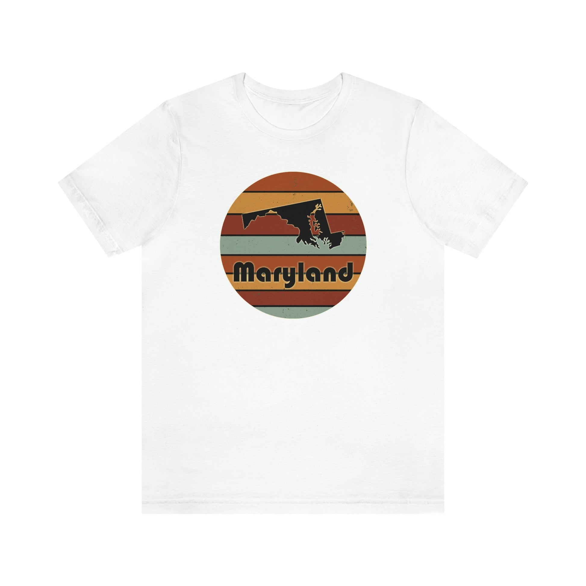 Maryland Retro Sunset Short Sleeve T-shirt