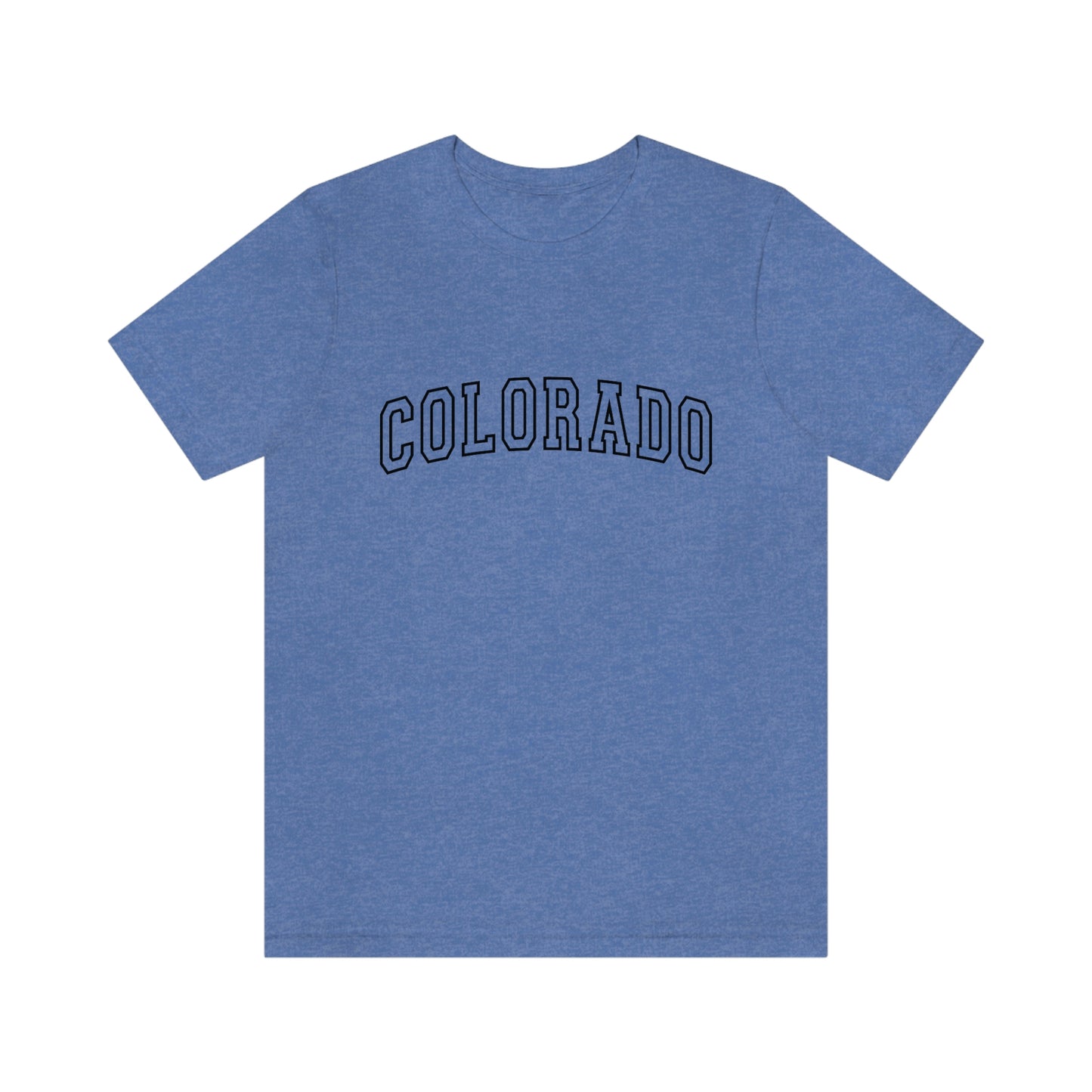 Colorado Varsity Arch Unisex Jersey Short Sleeve Tee Tshirt T-shirt