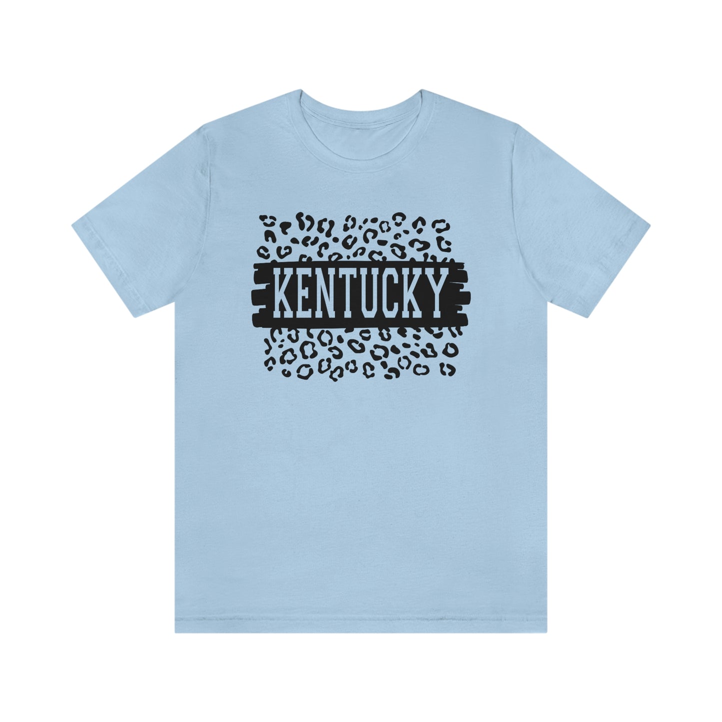 Kentucky Leopard Print Short Sleeve T-shirt