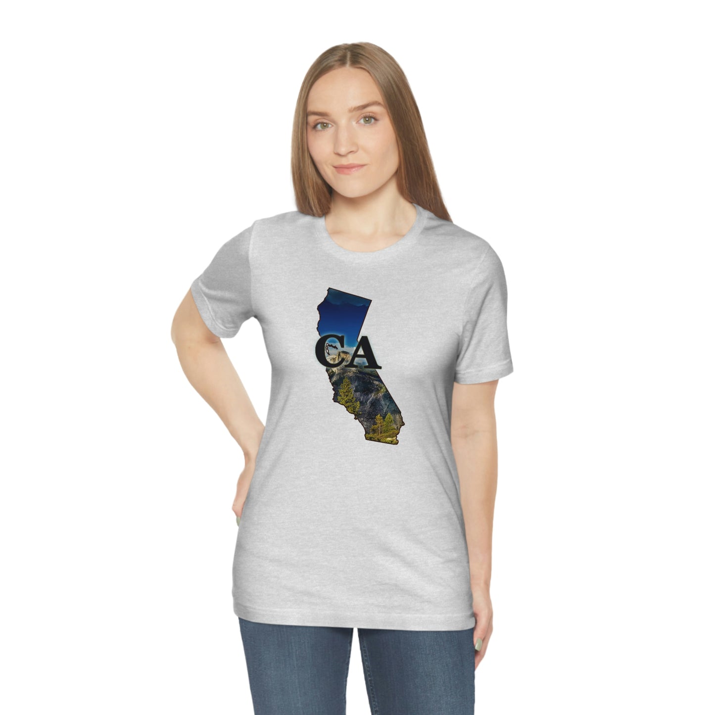 California Mountains Unisex Jersey Short Sleeve Tee Tshirt T-shirt